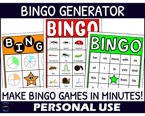 Bingo generaattori .